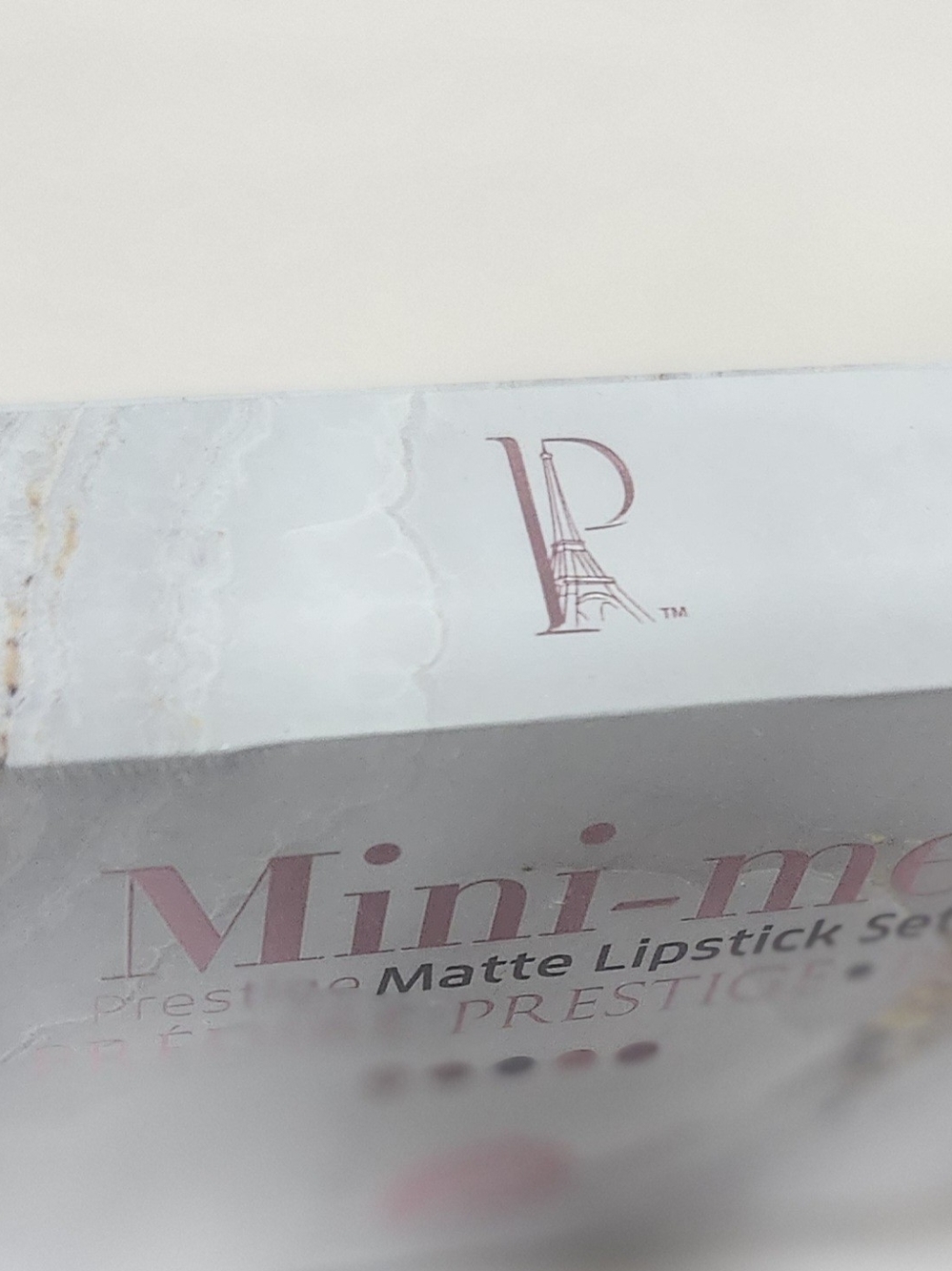 Prestige Paris Five-Piece Matte Lipstick Set - Rose Metallic Box - Picture 4 of 7